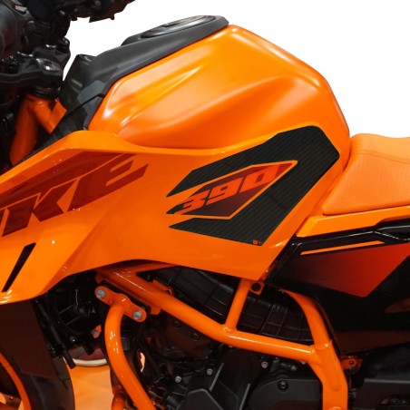 Stickers 3D Protections latérales de réservoir compatibles avec KTM 390 Duke 2024-2025