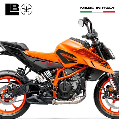 3D Stickers Tank side protectors compatible with KTM 390 Duke 2024-2025
