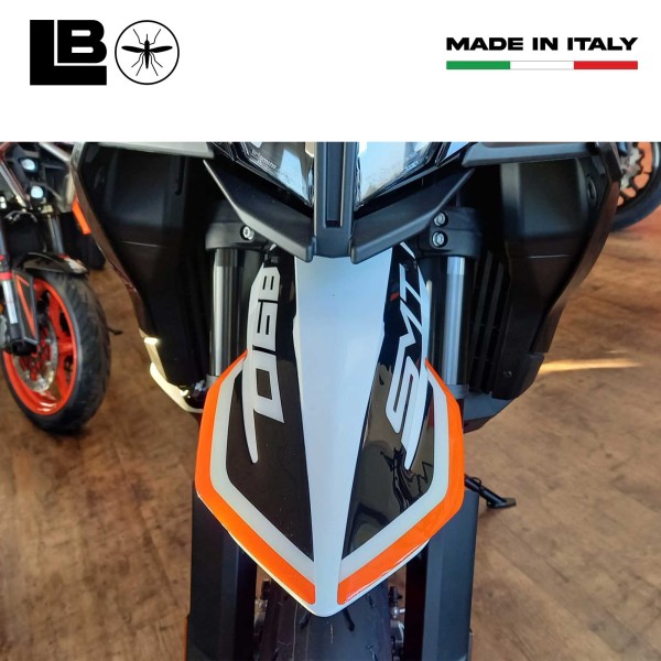 Adesivi 3D Protezione Parafango moto compatibili con KTM 890 SMT 2024 - 2025
