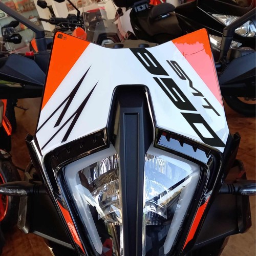 Adesivo 3D Protezione Frontale cupolino moto compatibile con KTM 890 SMT 2025
