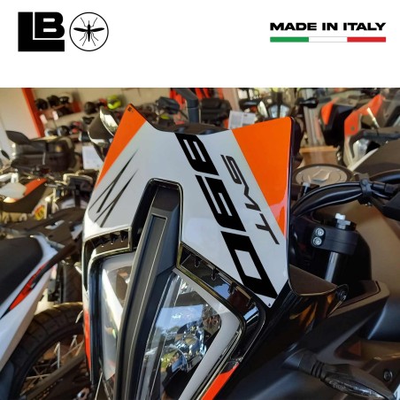 Adesivo 3D Protezione Frontale cupolino moto compatibile con KTM 890 SMT 2025