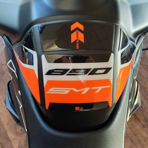 Paraserbatoio Adesivi 3D Protezione moto compatibili con KTM 890 SMT 2024-2025