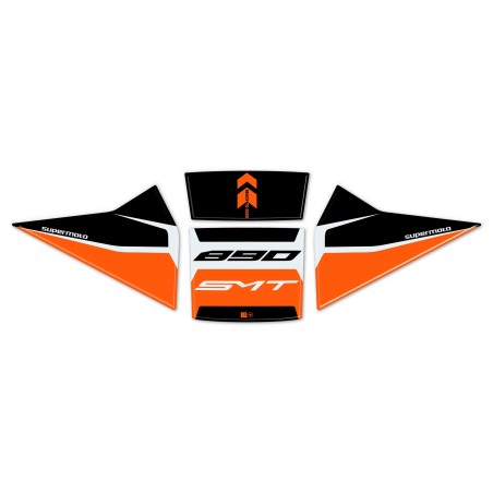 Paraserbatoio Adesivi 3D Protezione moto compatibili con KTM 890 SMT 2024-2025