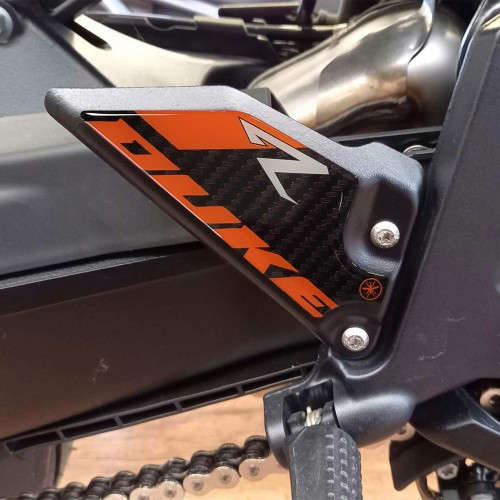 Motorrad Fersenschützer 3D Aufkleber kompatibel mit KTM 990 Duke R 2025
