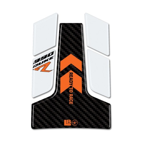 3D Adhesivo Guardabarros Motocicleta compatible con KTM 990 Duke R 2025