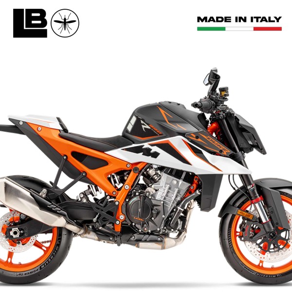 Protections latérales de réservoir autocollantes 3D compatibles avec la KTM 990 Duke R 2025