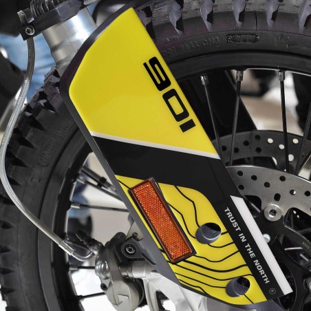 3D Aufkleber High Wing Motorrad Schutzbleche passend für Husqvarna Norden 901