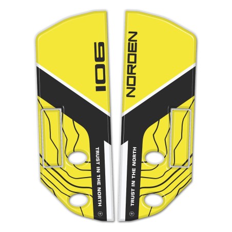 Stickers 3D Garde-boue moto High wing compatible avec Husqvarna Norden 901