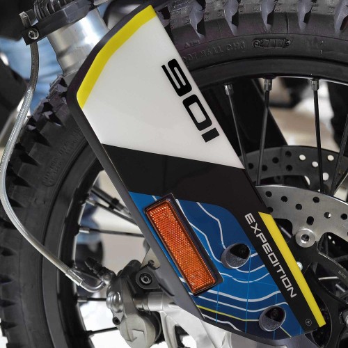 Parasteli Parafango Alto Adesivi moto compatibili con Husqvarna Norden 901 2023