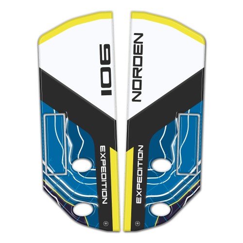 Parasteli Parafango Alto Adesivi moto compatibili con Husqvarna Norden 901 2023 2