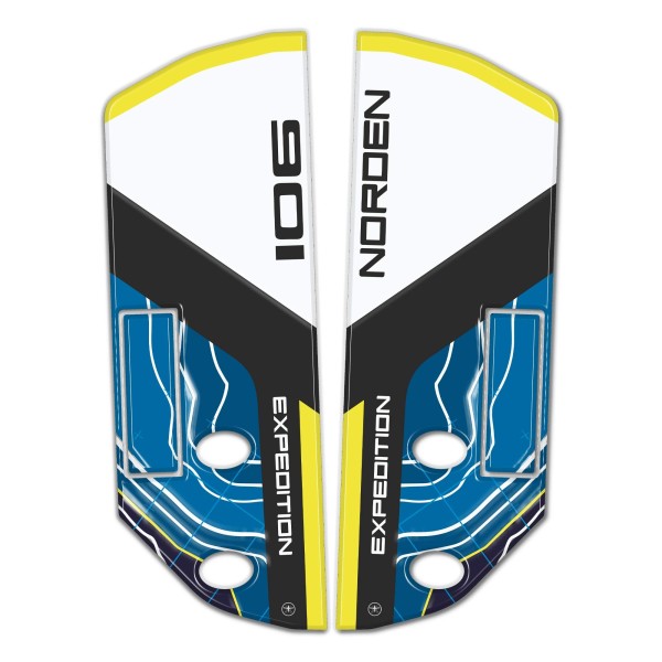 Parasteli Parafango Alto Adesivi moto compatibili con Husqvarna Norden 901 2023