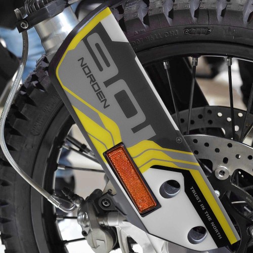 High wing stickers motorbike compatible with Husqvarna Norden 901 2024