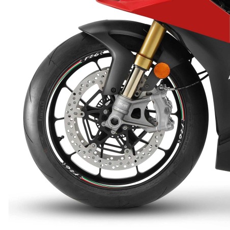 Strisce adesive Stickers per Cerchi Ruote 17" Moto compatibili con Yamaha FZ6