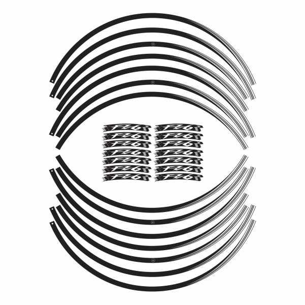 Strisce adesive Stickers per Cerchi Ruote 17" Moto compatibili con Yamaha FZ6