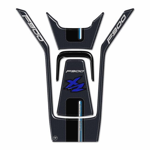 Adesivo Paraserbatoio 3D protezione serbatoio moto compatibile con BMW F900XR 2