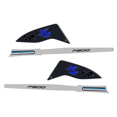 3D Gel Resin Stickers 3D Handguards motorbike compatible with BMW F900XR