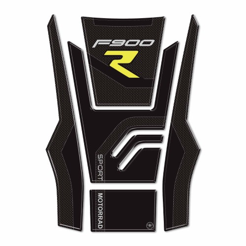 Paraserbatoio Adesivo 3D protezione serbatoio moto compatibile con BMW F900 R 2