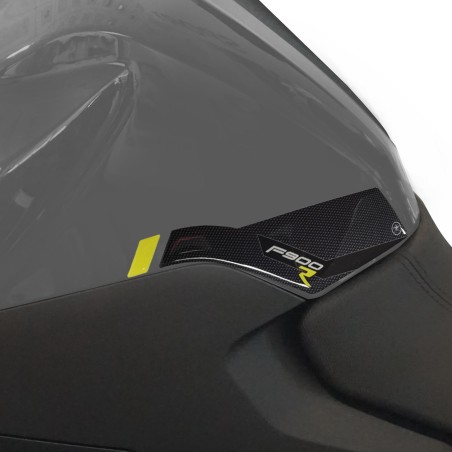 Pegatinas 3D Protectores laterales de depósito de moto compatibles con BMW F900 R Amarillo
