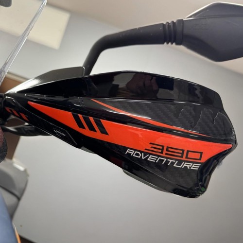 Adesivi 3D Protezione Paramani moto compatibile con KTM 390 Adventure 2020-2022