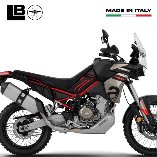 Protezioni laterali serbatoio Adesivi 3D compatibili con Aprilia Tuareg 660 2024