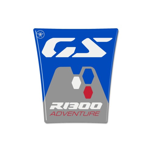 Adesivo 3D Paraserbatoio BASSO moto compatibile con BMW R 1300 GS Adventure 2