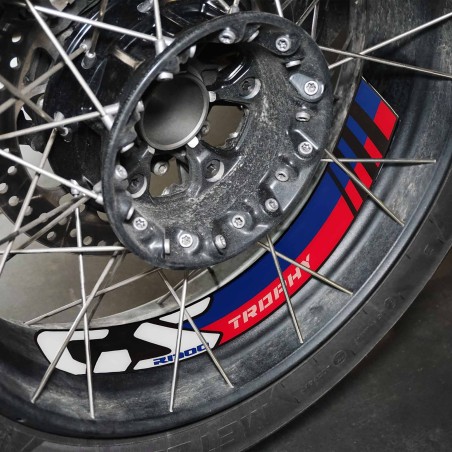 Adesivi Gel 3D Interno Cerchi moto compatibile con BMW R 1300GS Adventure