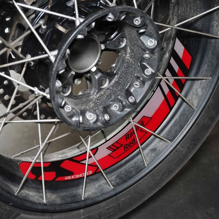 Adesivi Gel 3D Interno Cerchi moto compatibile con BMW R 1300GS Adventure