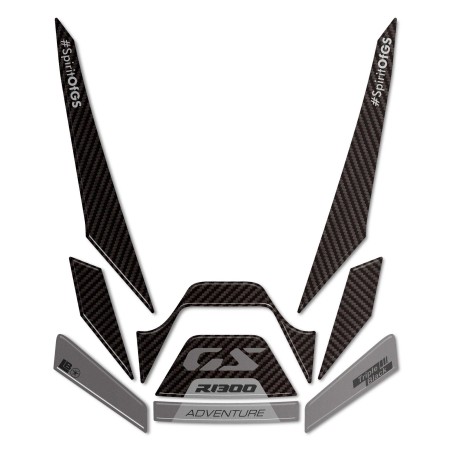 Motorbike Front Beak Protector 3D Sticker compatible with BMW R1300GS Adventure