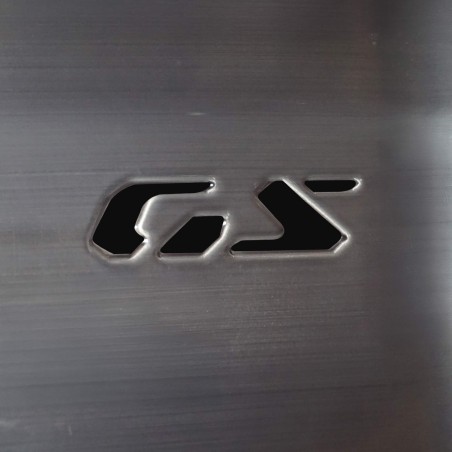 Coppia di adesivi prespaziati Scritta GS compatibile con BMW R1300GS Adventure