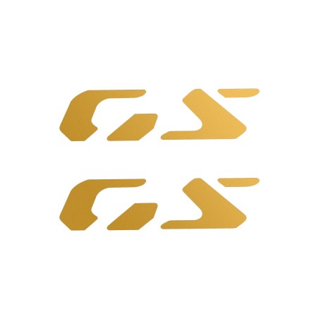 Coppia di adesivi prespaziati Scritta GS compatibile con BMW R1300GS Adventure