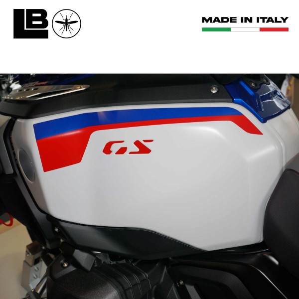 Coppia di adesivi prespaziati Scritta GS compatibile con BMW R1300GS Adventure