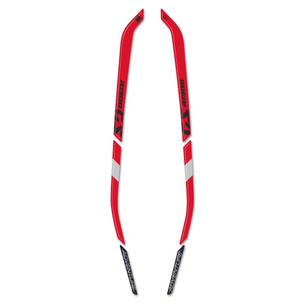 Adesivi 3D per maniglie con BAULETTO moto compatibili con BMW R1300GS Adventure