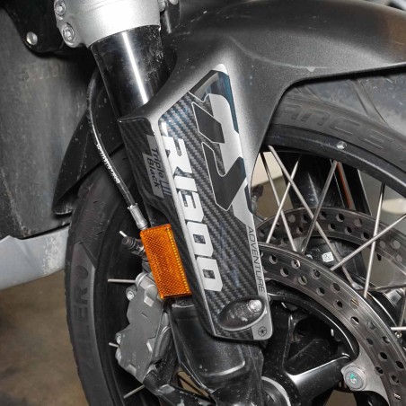 Adesivi 3D Protezioni Parasteli parafango compatibili con BMW R1300GS Adventure