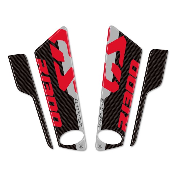 Adesivi 3D Protezioni Parasteli parafango compatibili con BMW R1300GS Adventure