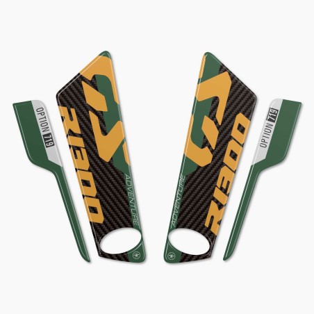 Adesivi 3D Protezioni Parasteli parafango compatibili con BMW R1300GS Adventure