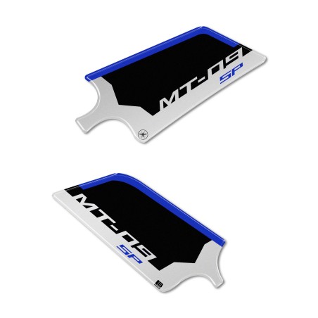 Pegatinas 3D Protectores de talón de moto compatibles con Yamaha MT-09 2024-2025