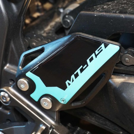 Adesivi 3D Protezioni Battitacco moto compatibili con Yamaha MT-09 2024-2025