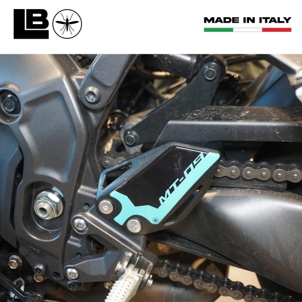 Pegatinas 3D Protectores de talón de moto compatibles con Yamaha MT-09 2024-2025
