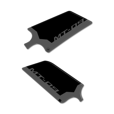 Pegatinas 3D Protectores de talón de moto compatibles con Yamaha MT-09 2024-2025