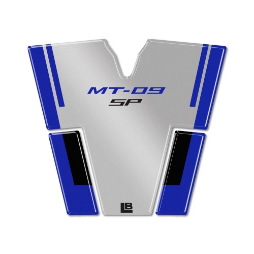 Protège réservoir adhésif 3D pour moto compatible avec Yamaha MT 09 2024-25 2