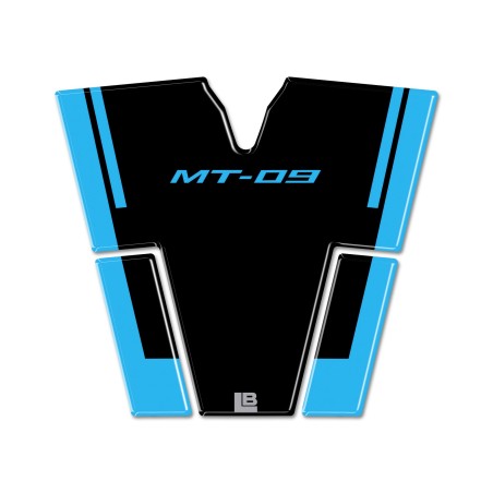 Protège réservoir adhésif 3D pour moto compatible avec Yamaha MT 09 2024-25