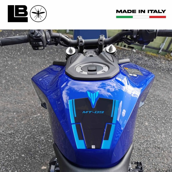 Protector de depósito adhesivo 3D compatible con Yamaha MT 09 2024-25