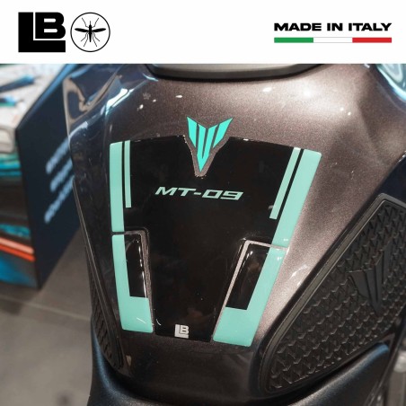 Paraserbatoio Adesivo 3D Protezione moto compatibile con Yamaha MT 09 2024-25