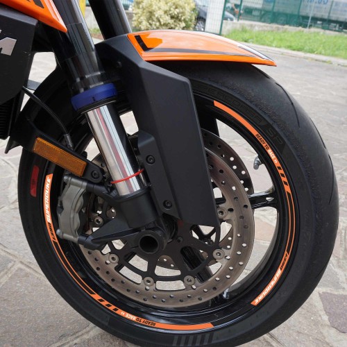 Klebestreifen für Motorradfelgen 17 kompatibel mit Ktm 1390 Super Duke R