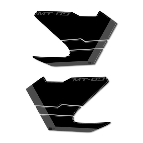 Stickers 3D Motorcycle Side Protectors compatible with Yamaha MT-09 2024-2025