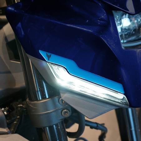 Adesivi 3D Protezione Muso Frontale moto compatibile con Yamaha MT 09 2024-25