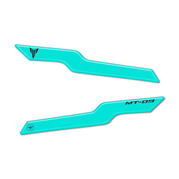 Adesivi 3D Protezione Muso Frontale moto compatibile con Yamaha MT 09 2024-25