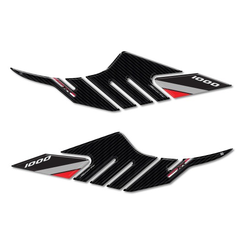 Adesivi 3D Protezioni Laterali serbatoio compatibil con BMW S 1000 XR 2022-25 2