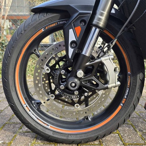 Wheel Stickers Wheels 17 compatible with Triumph Street Triple 765 RS