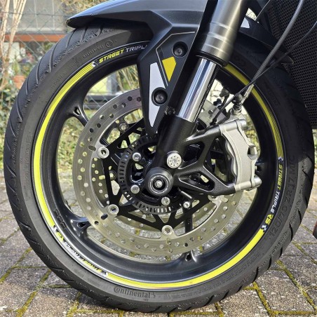 Autocollants de roues 17 compatibles avec Triumph Street Triple 765 RS